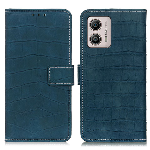 Coque Portefeuille Livre Cuir Etui Clapet K07Z pour Motorola Moto G53j 5G Vert