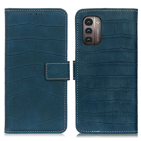 Coque Portefeuille Livre Cuir Etui Clapet K07Z pour Nokia G11 Vert