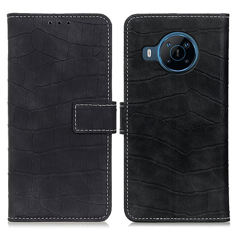 Coque Portefeuille Livre Cuir Etui Clapet K07Z pour Nokia X100 5G Noir