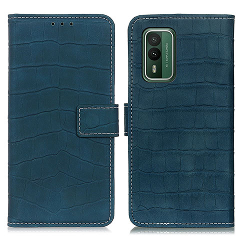 Coque Portefeuille Livre Cuir Etui Clapet K07Z pour Nokia XR21 Vert