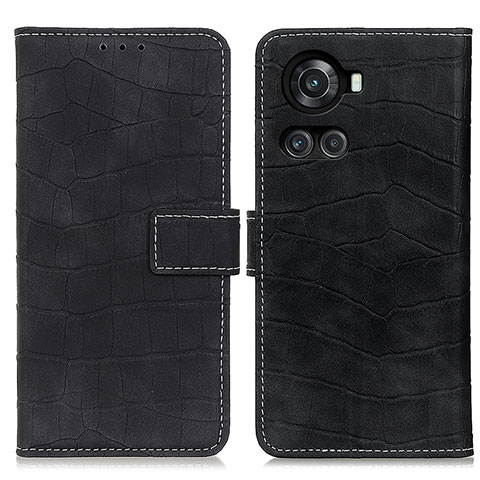 Coque Portefeuille Livre Cuir Etui Clapet K07Z pour OnePlus 10R 5G Noir