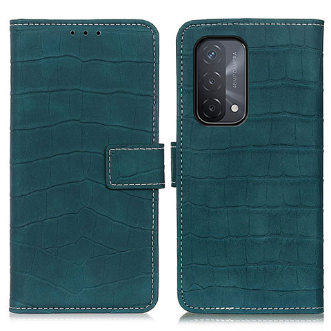 Coque Portefeuille Livre Cuir Etui Clapet K07Z pour OnePlus Nord N200 5G Vert