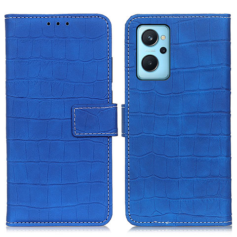 Coque Portefeuille Livre Cuir Etui Clapet K07Z pour Oppo K10 4G Bleu