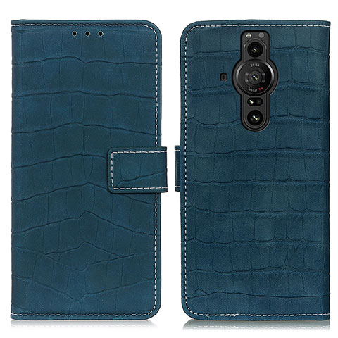 Coque Portefeuille Livre Cuir Etui Clapet K07Z pour Sony Xperia PRO-I Vert