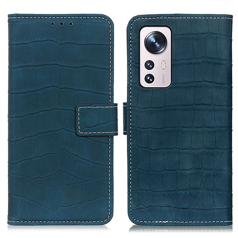 Coque Portefeuille Livre Cuir Etui Clapet K07Z pour Xiaomi Mi 12 5G Vert