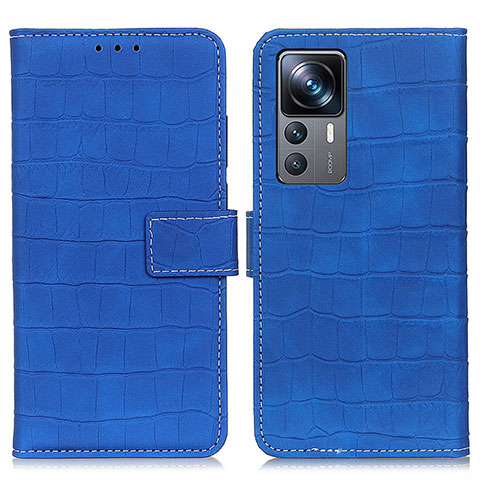 Coque Portefeuille Livre Cuir Etui Clapet K07Z pour Xiaomi Mi 12T 5G Bleu