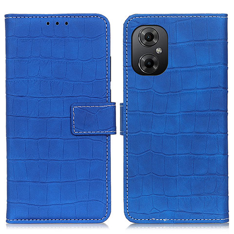 Coque Portefeuille Livre Cuir Etui Clapet K07Z pour Xiaomi Poco M4 5G Bleu