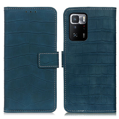 Coque Portefeuille Livre Cuir Etui Clapet K07Z pour Xiaomi Poco X3 GT 5G Vert