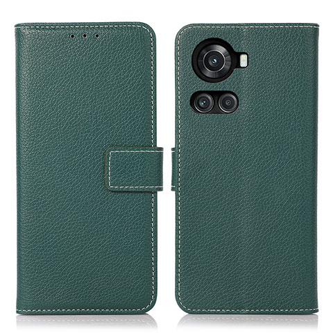 Coque Portefeuille Livre Cuir Etui Clapet K08Z pour OnePlus Ace 5G Vert