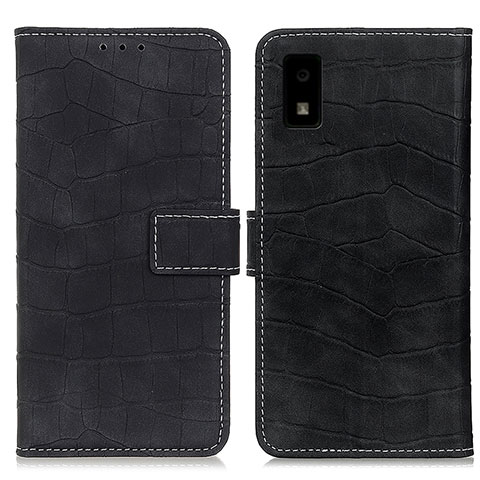 Coque Portefeuille Livre Cuir Etui Clapet K08Z pour Sharp Aquos wish Noir