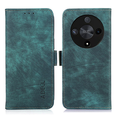 Coque Portefeuille Livre Cuir Etui Clapet K09Z pour Huawei Honor X9b 5G Vert