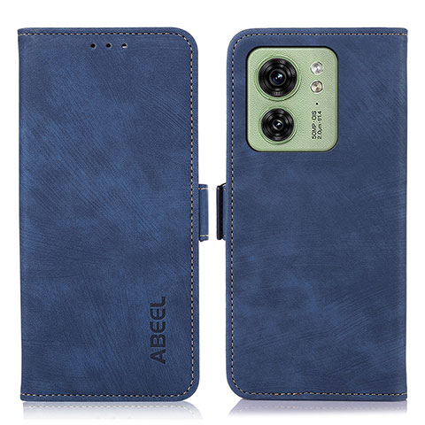 Coque Portefeuille Livre Cuir Etui Clapet K09Z pour Motorola Moto Edge (2023) 5G Bleu