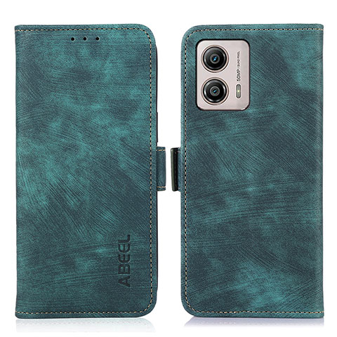 Coque Portefeuille Livre Cuir Etui Clapet K09Z pour Motorola Moto G53 5G Vert