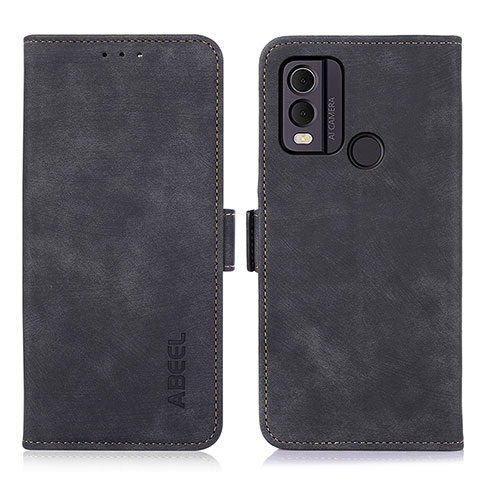 Coque Portefeuille Livre Cuir Etui Clapet K09Z pour Nokia C22 Noir