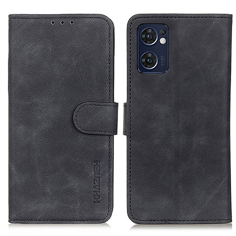 Coque Portefeuille Livre Cuir Etui Clapet K09Z pour OnePlus Nord CE 2 5G Noir