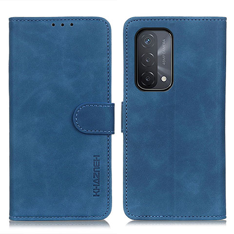 Coque Portefeuille Livre Cuir Etui Clapet K09Z pour OnePlus Nord N200 5G Bleu