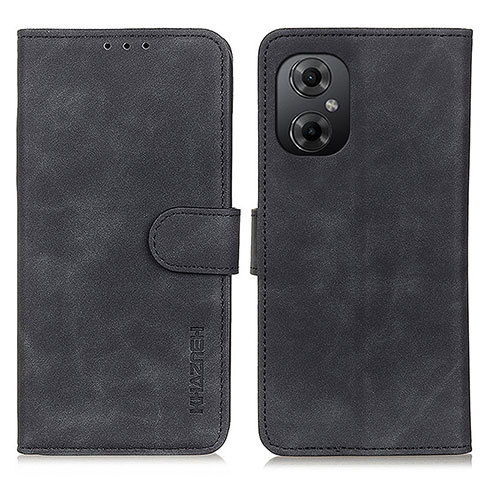 Coque Portefeuille Livre Cuir Etui Clapet K09Z pour Xiaomi Redmi Note 12R Pro 5G Noir