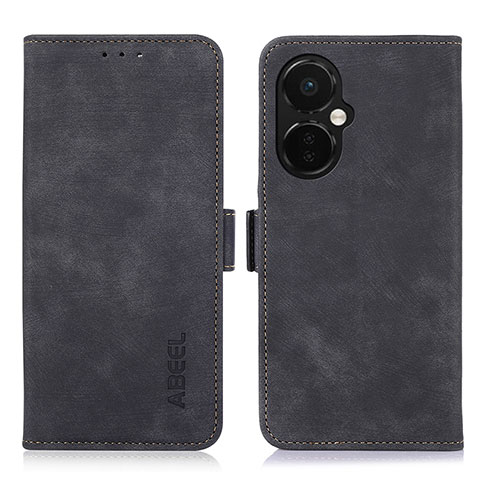 Coque Portefeuille Livre Cuir Etui Clapet K10Z pour OnePlus Nord N30 5G Noir