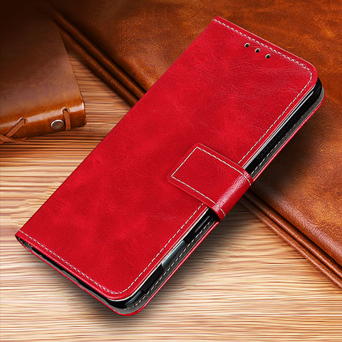 Coque Portefeuille Livre Cuir Etui Clapet KZ4 pour Huawei Honor X9a 5G Rouge