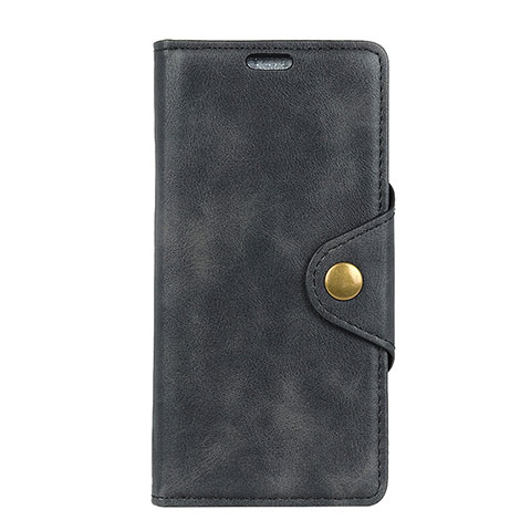 Coque Portefeuille Livre Cuir Etui Clapet L01 pour HTC Desire 12S Noir