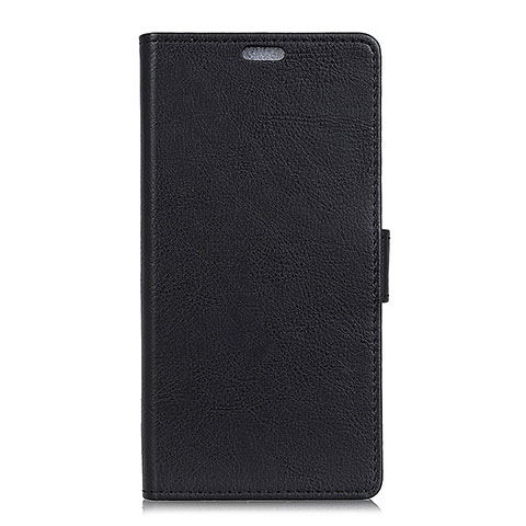 Coque Portefeuille Livre Cuir Etui Clapet L01 pour HTC U11 Eyes Noir