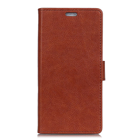 Coque Portefeuille Livre Cuir Etui Clapet L01 pour HTC U11 Eyes Vin Rouge