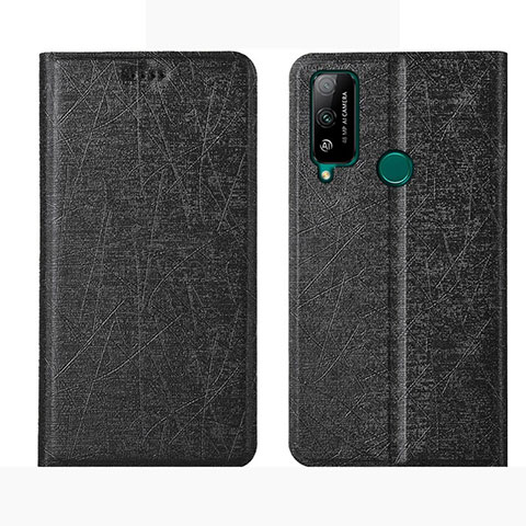 Coque Portefeuille Livre Cuir Etui Clapet L01 pour Huawei Honor Play4T Noir