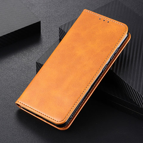 Coque Portefeuille Livre Cuir Etui Clapet L01 pour Huawei Nova Lite 3 Plus Orange