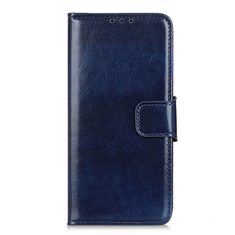 Coque Portefeuille Livre Cuir Etui Clapet L01 pour Motorola Moto G8 Power Lite Bleu