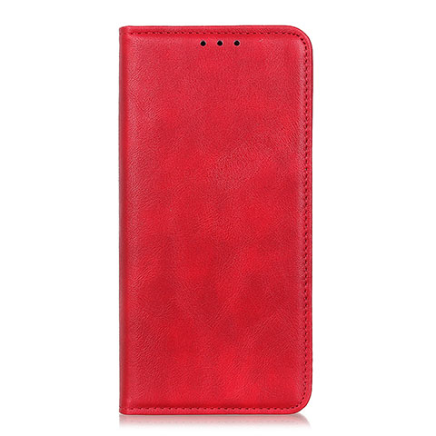 Coque Portefeuille Livre Cuir Etui Clapet L01 pour Motorola Moto One Fusion Plus Rouge