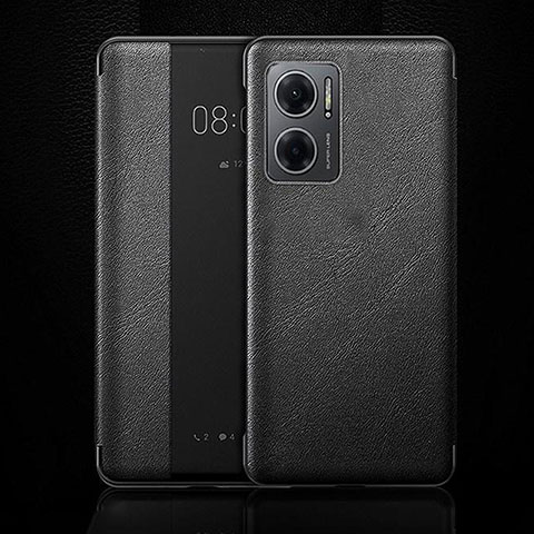 Coque Portefeuille Livre Cuir Etui Clapet L01 pour OnePlus Nord N300 5G Noir