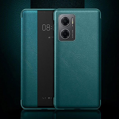 Coque Portefeuille Livre Cuir Etui Clapet L01 pour OnePlus Nord N300 5G Vert