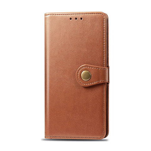 Coque Portefeuille Livre Cuir Etui Clapet L01 pour Realme 5 Orange