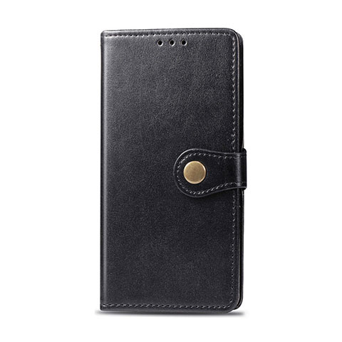 Coque Portefeuille Livre Cuir Etui Clapet L01 pour Realme 5i Noir