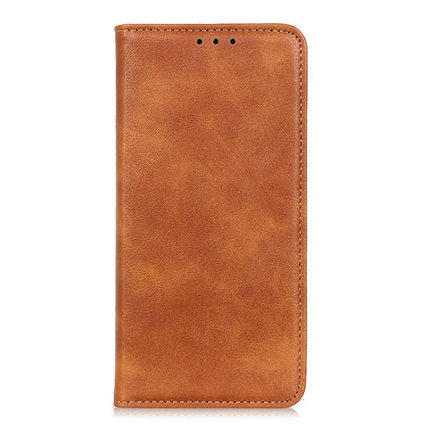 Coque Portefeuille Livre Cuir Etui Clapet L01 pour Realme C11 Brun Clair