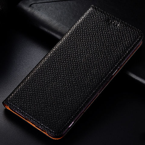 Coque Portefeuille Livre Cuir Etui Clapet L01 pour Samsung Galaxy A81 Noir