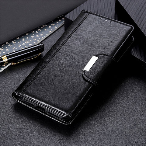 Coque Portefeuille Livre Cuir Etui Clapet L01 pour Samsung Galaxy S21 Plus 5G Noir