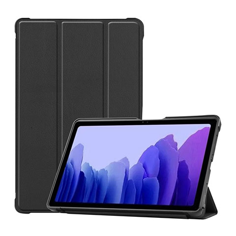 Coque Portefeuille Livre Cuir Etui Clapet L01 pour Samsung Galaxy Tab A7 Wi-Fi 10.4 SM-T500 Noir