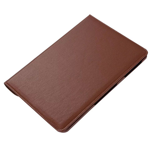 Coque Portefeuille Livre Cuir Etui Clapet L01 pour Samsung Galaxy Tab S6 Lite 10.4 SM-P610 Marron