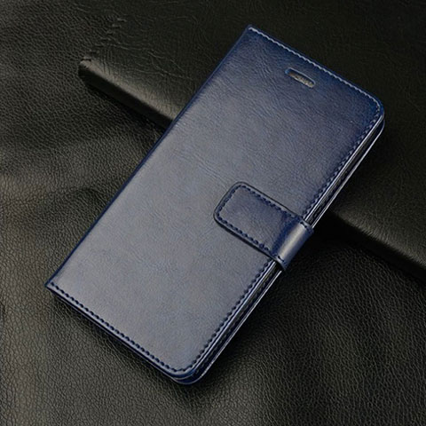 Coque Portefeuille Livre Cuir Etui Clapet L01 pour Vivo S1 Pro Bleu