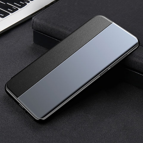 Coque Portefeuille Livre Cuir Etui Clapet L01 pour Xiaomi Mi 11 Lite 5G Noir