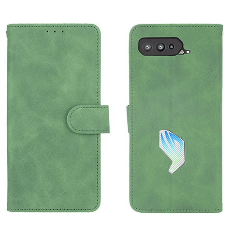 Coque Portefeuille Livre Cuir Etui Clapet L01Z pour Asus ROG Phone 5 Pro Vert