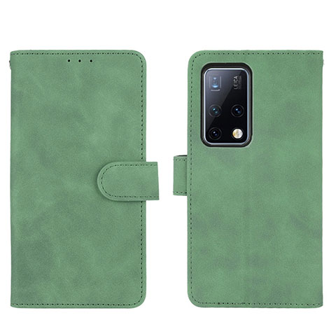 Coque Portefeuille Livre Cuir Etui Clapet L01Z pour Huawei Mate X2 Vert