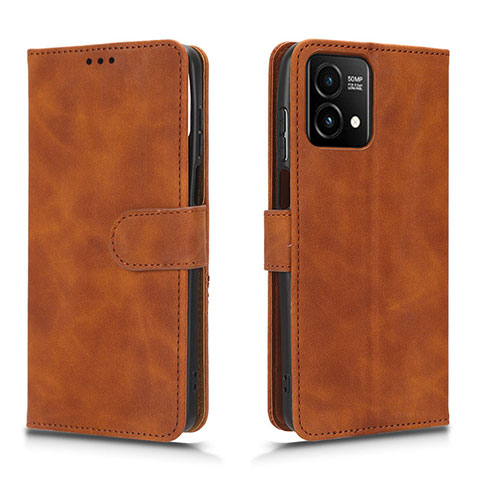 Coque Portefeuille Livre Cuir Etui Clapet L01Z pour Motorola Moto G Stylus (2023) 4G Marron