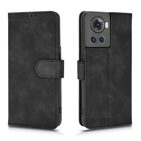 Coque Portefeuille Livre Cuir Etui Clapet L01Z pour OnePlus 10R 5G Noir