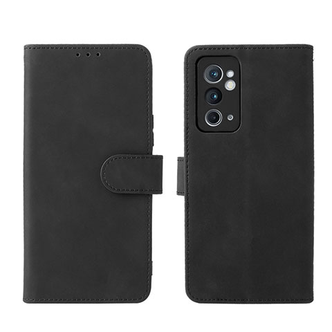 Coque Portefeuille Livre Cuir Etui Clapet L01Z pour OnePlus 9RT 5G Noir