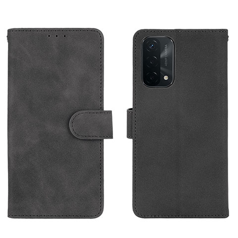 Coque Portefeuille Livre Cuir Etui Clapet L01Z pour OnePlus Nord N200 5G Noir