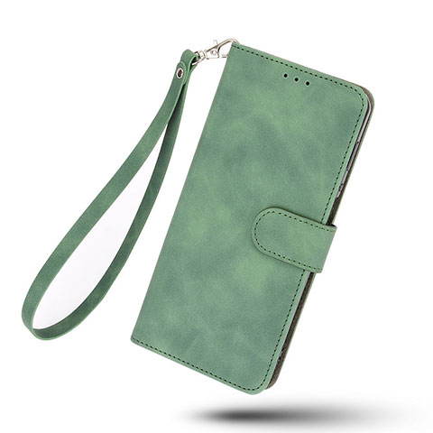 Coque Portefeuille Livre Cuir Etui Clapet L01Z pour Realme 7i RMX2193 Vert