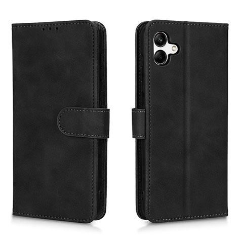 Coque Portefeuille Livre Cuir Etui Clapet L01Z pour Samsung Galaxy A04 4G Noir