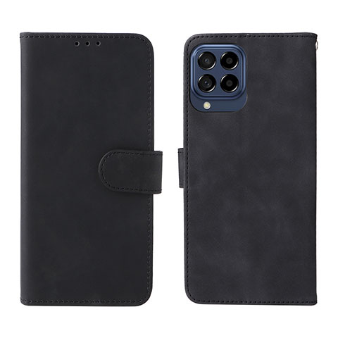 Coque Portefeuille Livre Cuir Etui Clapet L01Z pour Samsung Galaxy M53 5G Noir